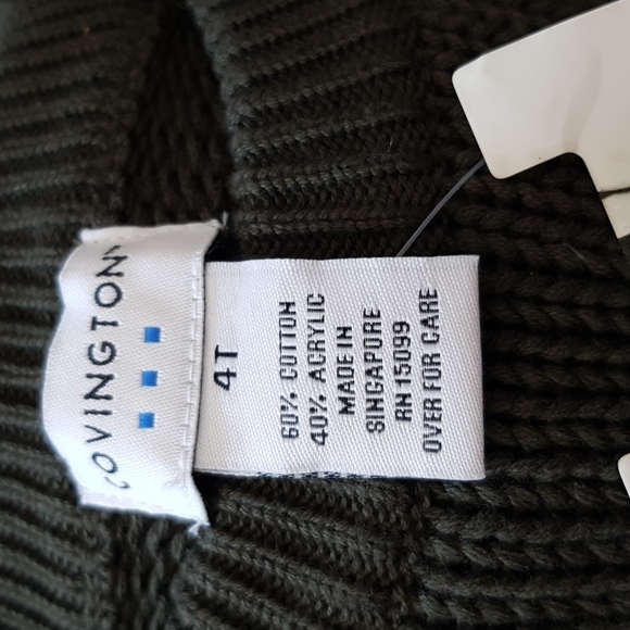 Covington boys size 4T knit sweater boys New - Picture 3 of 4
